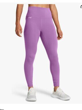 Under Armour Women's Motion Ankle Leggings with Pockets Provence Purple